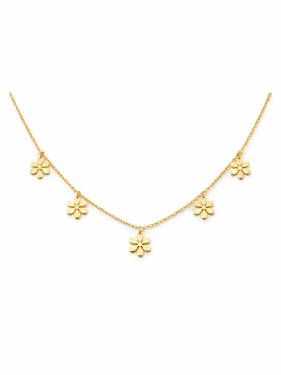 Flower Charm Necklace