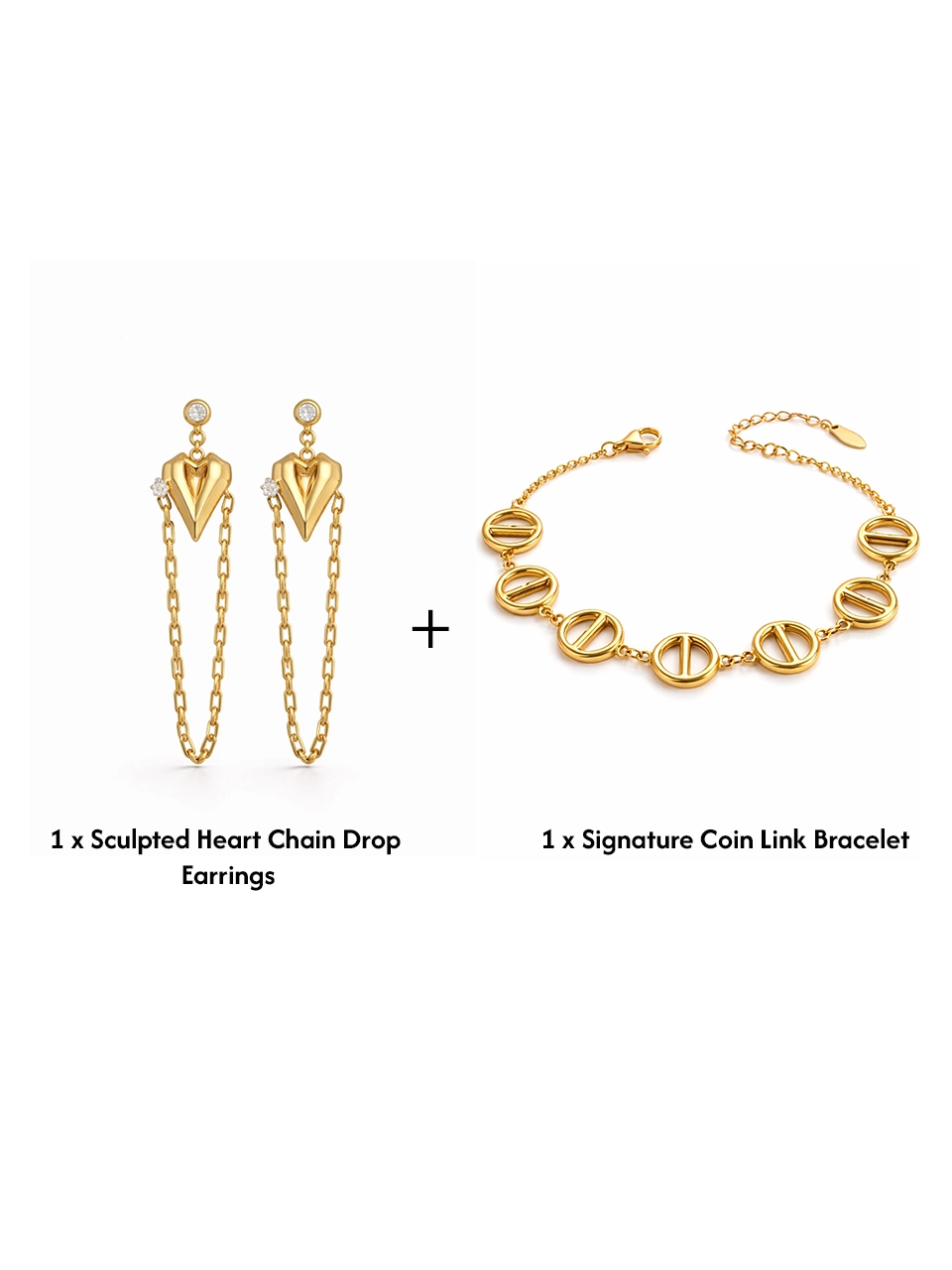 Golden Romance Wedding Set